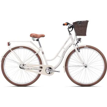 Jízdní kolo CTM SUMMER 28 béžová (150-180 cm) (Retro kolo CTM SUMMER 28" matná svetle béžová 17" (430))