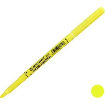 Zvýrazňovač Zvýrazňovač CENTROPEN 2532, žlutý