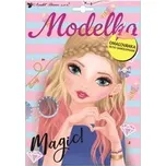 Omalovánky se samolepkami 25x18 cm modelka / 15083