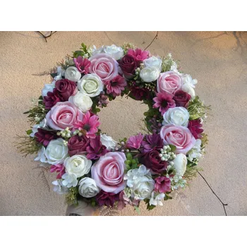 Věnec Velký jarní věneček 40 cm