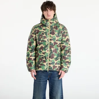 Bunda A BATHING APE Abc Camo Down Jacket M Green XL