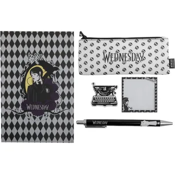 Sada pera s tužkou Školní set - Wednesday