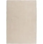 Shaggy kusový koberec Super Soft, 170 × 120 cm, ivory, 100% polyester VELVET 120X170 IVORY