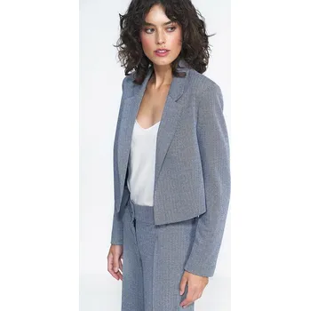 Dámská vesta Bunda Nife Dunkelblau/ Weiß 6397604 40