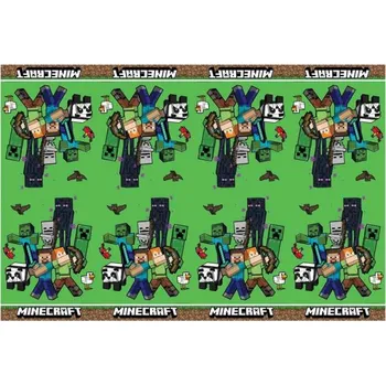 Ubrus Minecraft TNT plastový 120 cm x 180 cm p95444