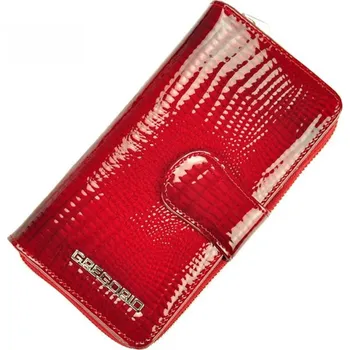Peněženka Dámská kožená peněženka červená - Gregorio Clodien červená