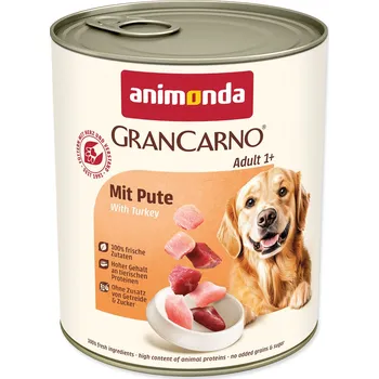 Krmivo pro psa Konzerva Animonda Gran Carno Adult s krůtím 800g-KS
