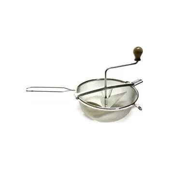 blex Pasirák na rajčata 18 cm, kovové sítko, dřevěná rukojeť a váleček