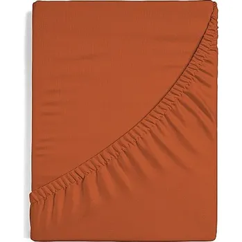 Prostěradlo Matějovský Cihlové JERSEY PREMIUM Jersey PREMIUM 90-100 x 200-220/30