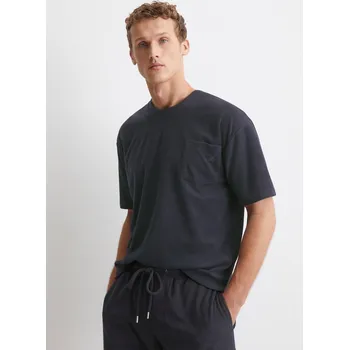 Pánské pyžamo Marc O´Polo Bodywear Dunkelblau 1177721 L