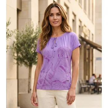 Dámské tričko Dámské triko ALTISPORT DEBBI FIALOVÁ XXL