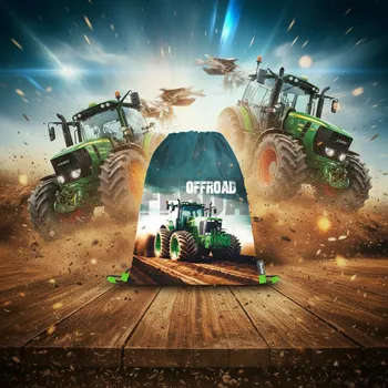 Pracovní zástěra Sáček na cvičky traktor 8-36026