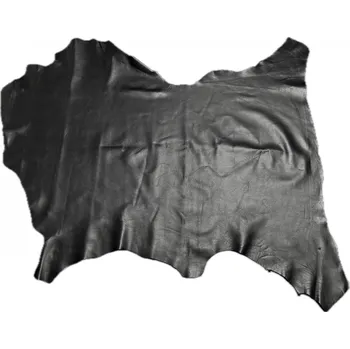 Pravá kůže jehnětina - Černá 0,8-1 mm