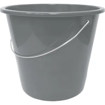 kbelík Šedý plastový kbelík Simi 5 l JOTTA 229002