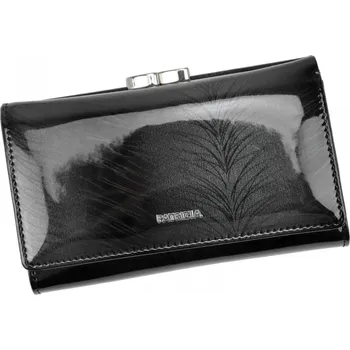 Peněženka Dámská kožená peněženka tmavě šedá - Patrizia Carlita RFID šedá