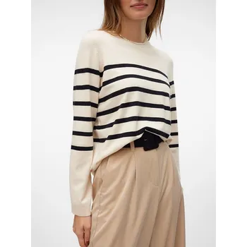 Oblečení a móda Vero Moda Creme/ Schwarz 5663567 S