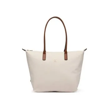 Kabelka Kabelka Tommy Hilfiger Popette Tote AW0AW17711 Écru OS