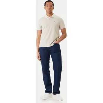 Pánské tričko Calvin Klein Jeans Polokošile LV040EM269 Béžová Regular Fit M