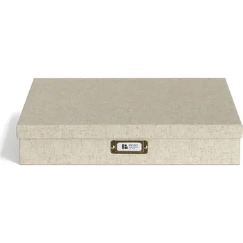 Úložný box Úložný box Bigso Box of Sweden Sverker A3 43,5 x 31 x 8,5 cm 9341N6072.99 béžová 01X