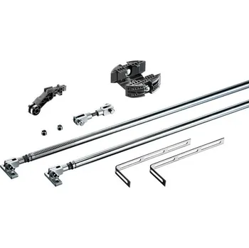 Garážová vrata táhla k pohonu pro křídlová vrata - připojovací set pro automatizaci křídlových vrat, určeno ke stropnímu pohonu Sommer PRO+, šířka vrat max. 2800 mm