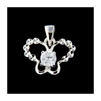 Přívěsek Stříbrný přívěsek s kamenem