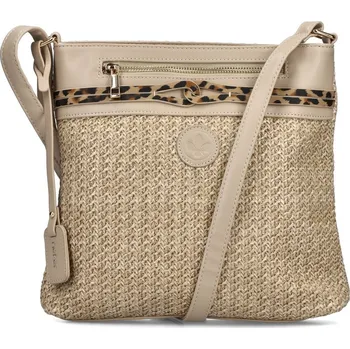 Kabelka DÁMSKÁ KABELKA RIEKER H1519-65 BÉŽOVÁ Barva: BÉŽOVÁ, Velikost: UNI