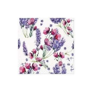 Papírový kapesník Ubrousky PAW Decor – Voňavé levandule (20Ks) -SDC137000