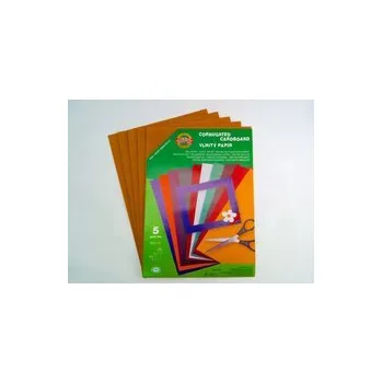 Vlnitý papír - béžový