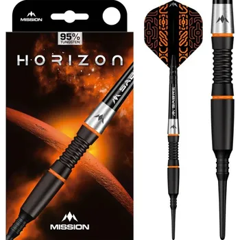 Šipky Mission Horizon Soft Tips 95% 18 g