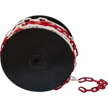 Železářství TOPTRADE řetěz plastový, na cívce, 6 mm x 25 m