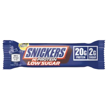Fitness strava Mars Snickers Low Sugar High Protein Bar 57g - bílá čokoláda