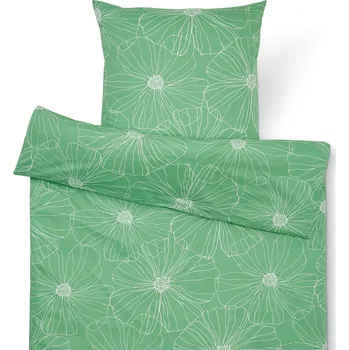 Povlečení 726954 - Tchibo - Perkálové povlečení - barva: zelená