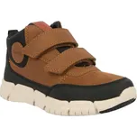 Chlapecká volnočasová obuv Geox J FLEXYPER 35 Hnědá, Černá, Bílá