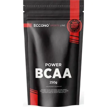 Aminokyselina BCAA Power BCAA prášek Eccono 250 g přírodní