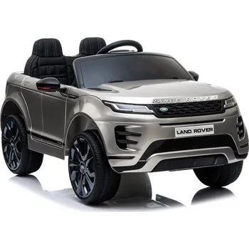 Dětské vozidlo LEAN CARS Range Rover Evoque Electric Ride-On Car Silver Painted