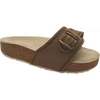 Dámská zdravotní obuv Korkové pantofle s masážní stélkou - sv.hnědé, vel. 36 - 42 vel. 36 - délka vnitřní stélky 23,5 cm