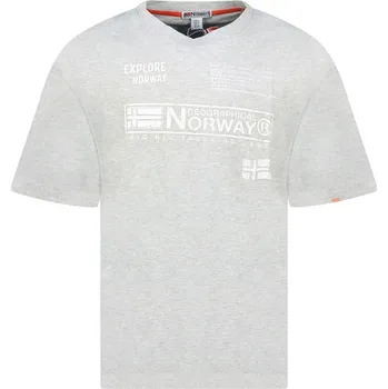 Pánské tričko Geographical Norway Grau 1421690 L