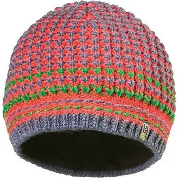 Rybářské oblečení PSS čepice pletená oranžovo/šedá
