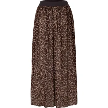 Dámská sukně 725850 - Tchibo - Plisovaná sukně s potiskem - pro ženy - vel. M 40/42 - barva: béžová/s potiskem