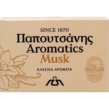 Mýdlo AROMATICS mýdlo Musk, 100 g, Papoutsanis