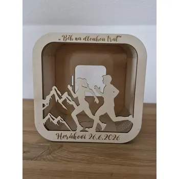 Pokladnička Pokladnička svatební "Běžci" (Pokladnička svatební "Běžci")