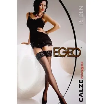 Dámské punčochy Samodržící punčochy Erotica Calze Autoreggenti černá 1/2-XS/S