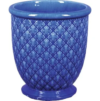 Obal na květináč Obal na květináč Singapore Ø 39 x 42 cm modrý