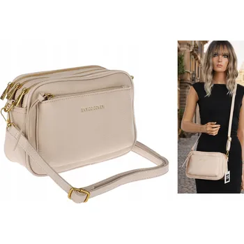 Enrico Coveri kabelka přes rameno eko kůže béžová