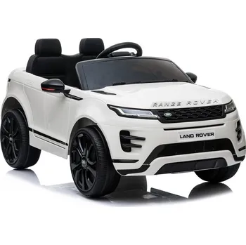 Dětské vozidlo HračkyZaDobréKačky Elektrické autíčko Range Rover Evoque bílé