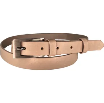 Opasek PENNY BELTS Kožený opasek 20-184-07 pudr - 95 cm