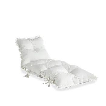 KARUP DESIGN Rozkládací zahradní křeslo SIT AND SLEEP bílé 817401080200