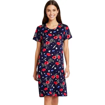 Dámská noční košile Dámská Noční Košile FOLTÝN DKHL 317 Velikost: M, Materiál: Krátký rukáv