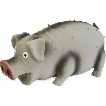 Hračka pro psa Hračka DOG FANTASY latex - prase chrochtající 15cm (MIX BAREV)