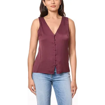 Dámské tričko Scotch & Soda Bordeaux 7622325 L